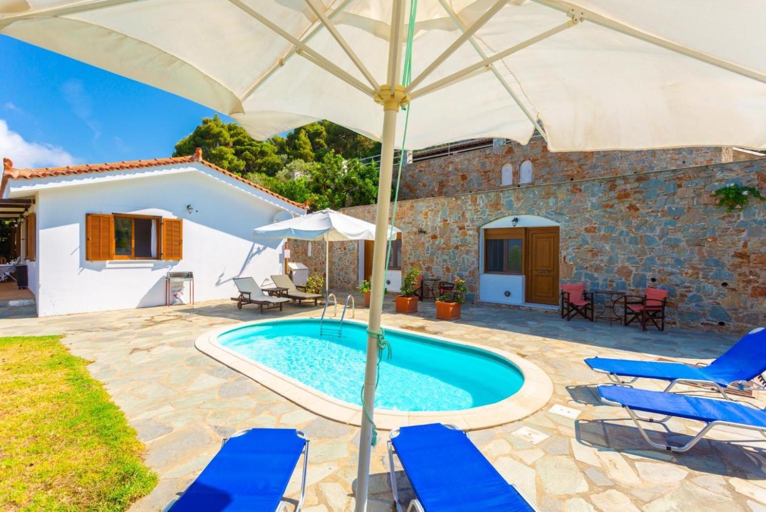 Villa Katerina Panormos  Eksteriør billede