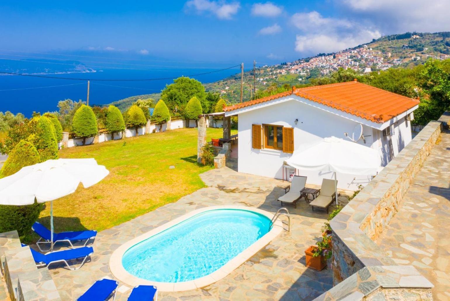 Villa Katerina Panormos  Eksteriør billede