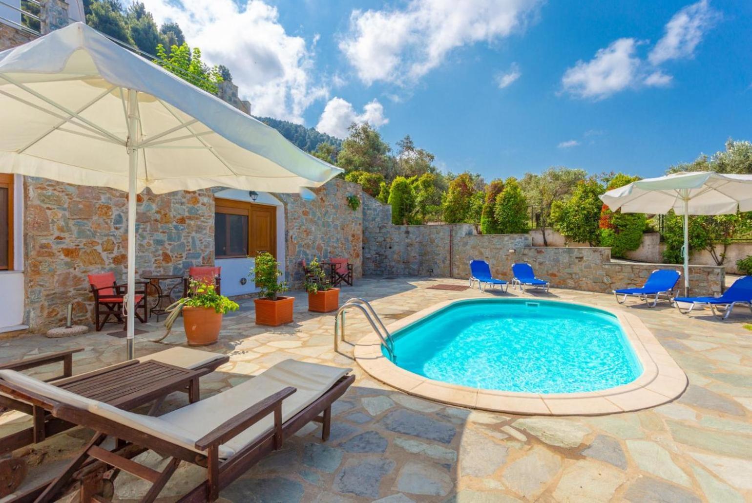 Villa Katerina Panormos  Eksteriør billede